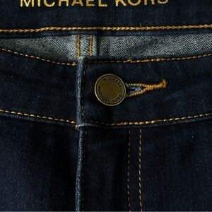 Michael Kors Dark Blue Mid Rise Skinny Jeans